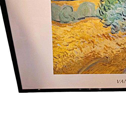 Stampa Campo di grano con cipressi - Van Gogh - immagine 2